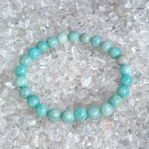 Amazoniet 8 mm kralen armband