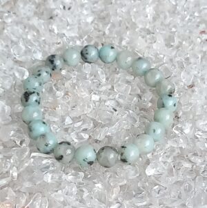 Kiwi jaspis 8 mm kralen armband