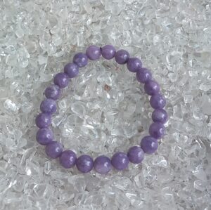 Lepidoliet 8 mm kralen armband