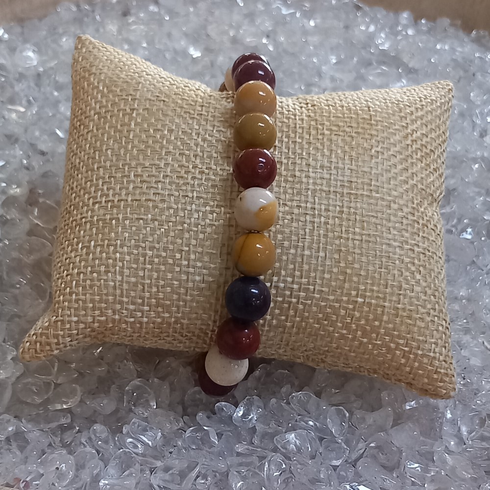 Mookaiet 8 mm kralen armband