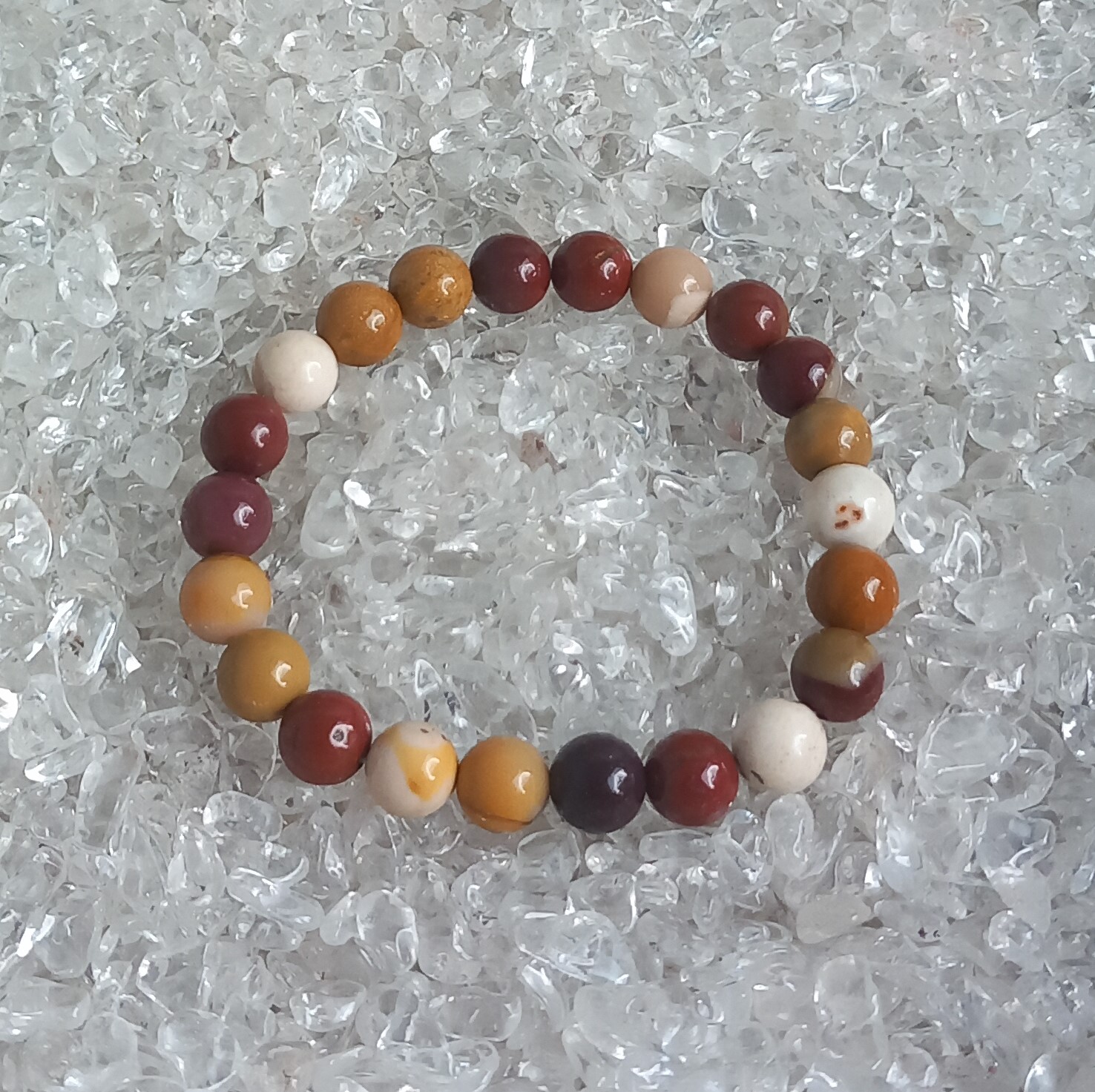 mookaiet 8 mm kralen armband