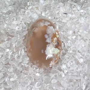 Bloemagaat cabochon