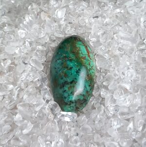 Chrysocolla cabochon
